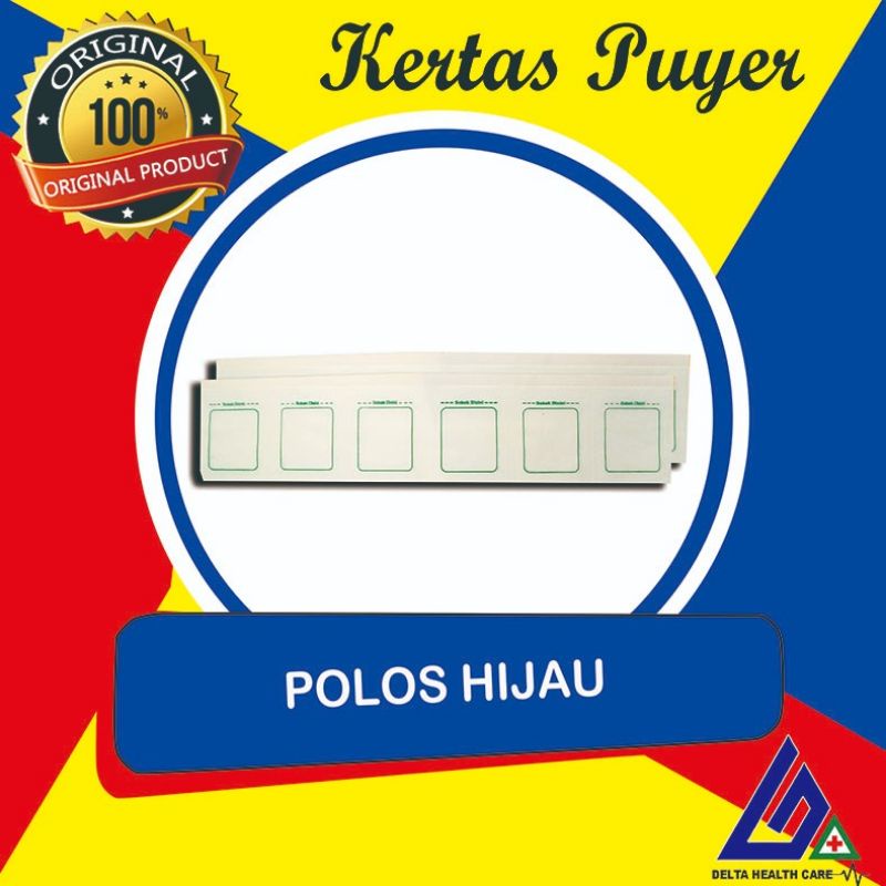 Kertas Puyer Umum Polos