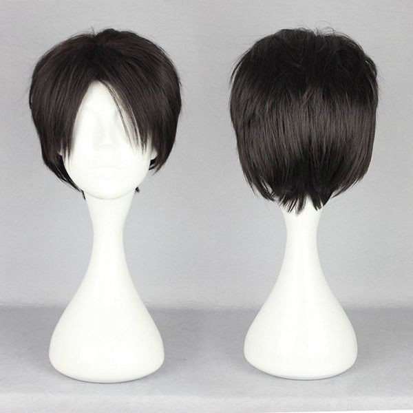 Wig MCoser Dark Brown 28 cm 365C - Attack On Titan - Levi