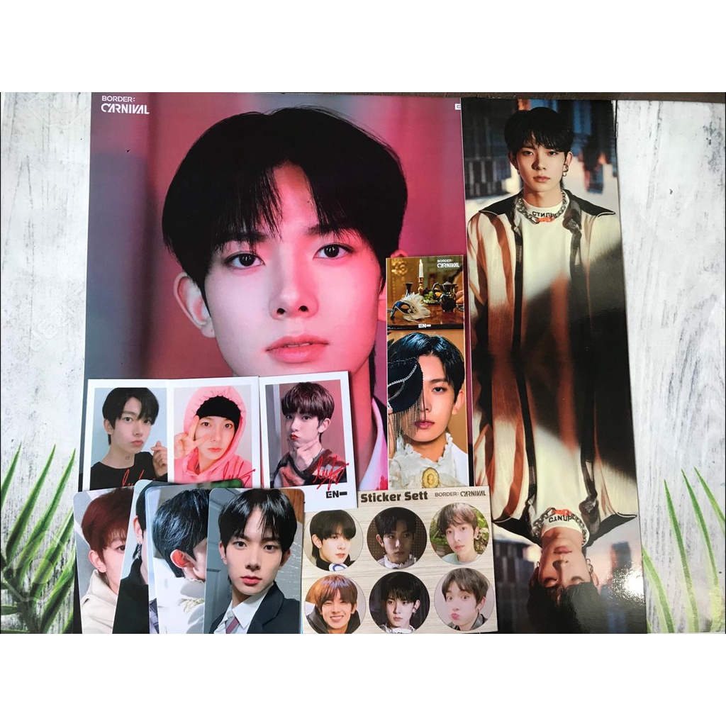 FANKIT HEMAT ENHYPEN MEMBER HEESUNG JAY JAKE SUNOO JUNGWON SUNGHOON NIKI