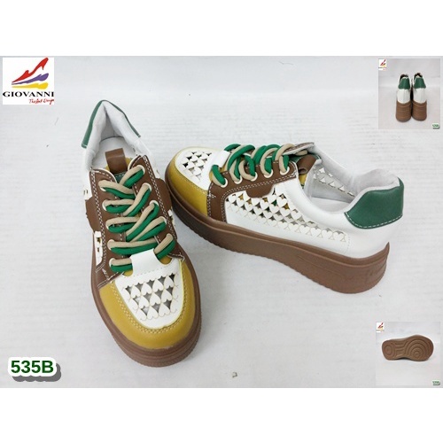 535B Giovanni sepatu sneakers wanita