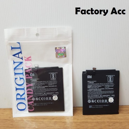 Battery Batre Baterai Xiaomi Mi A1 / Redmi 5x BN31 BN 31 Original 100% - Battery