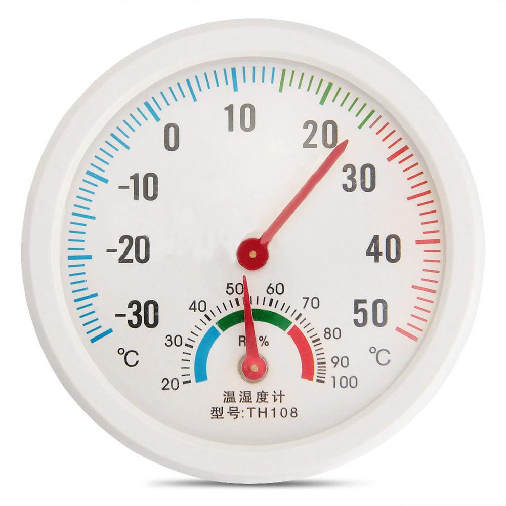 Grab medan Inpelanyu Analog Thermometer Hygrometer Temperature Humidity Monitor - TH-108