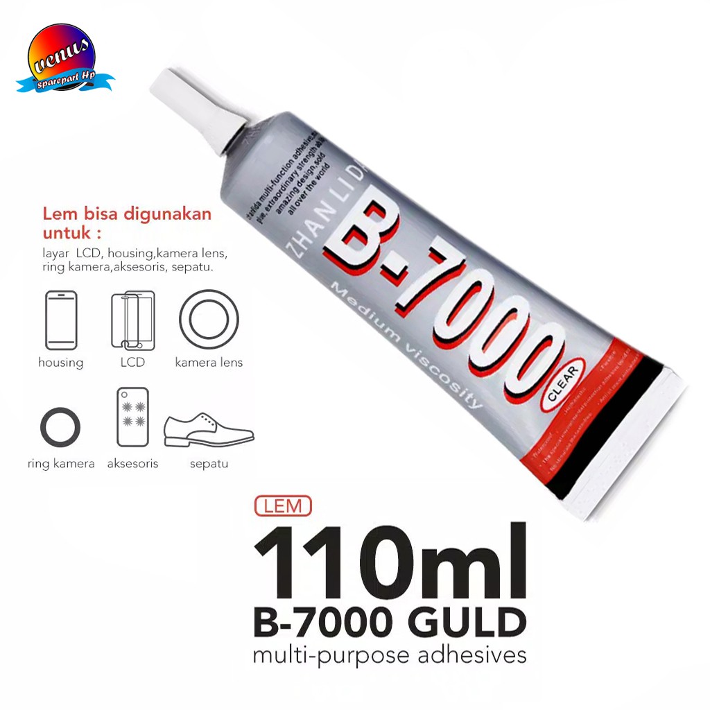 

LEM LCD TOUCHSCREEN / LEM SUNSHINE B7000 110ML MULTI PURPOSE ADHESIVE