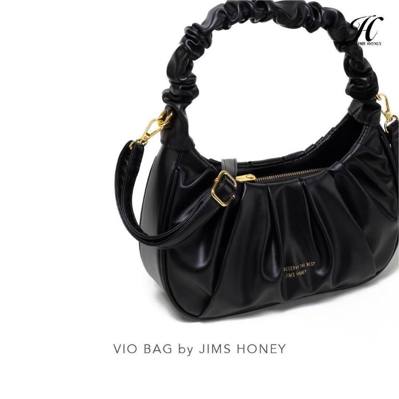 Tas Selempang Wanita Jimshoney Vio Bag Daily Party -Tas Bahu Kekinian Import Slingbag Daily Hangout