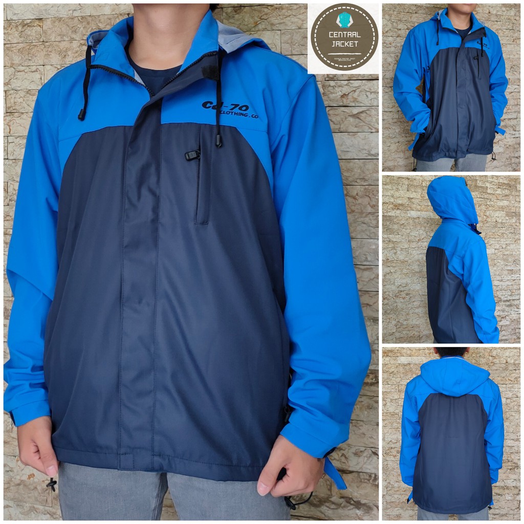 JAKET GUNUNG PARASUT PRADA WATERPROOF - JAKET OUTDOOR PRIA PARASUT HIGH QUALITY