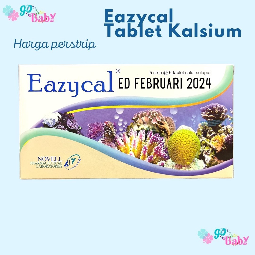 Easycal Vitamin Calsium - Suplemen Kasium Ibu Hamil dan Menyusui