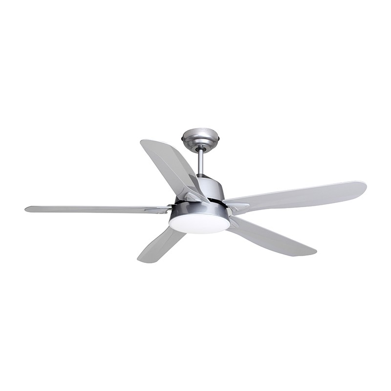 MT EDMA 56IN Studio Ceiling fan Lampu Led Silver