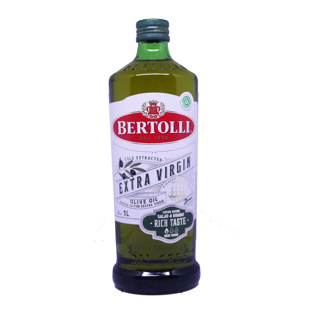 Bertolli Olive Oil Minyak Zaitun Extra Virgin / 1 liter / 1 botol