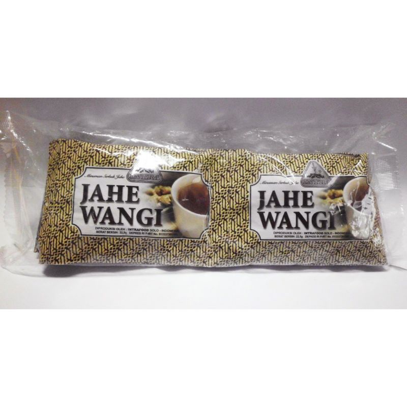 

INTRA JAHE WANGI (1 Renceng 10 sachet)