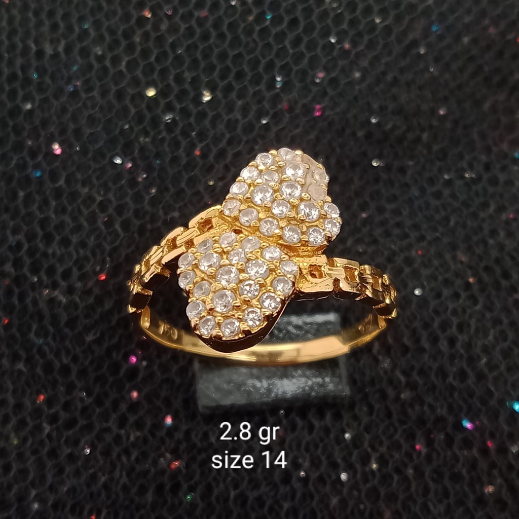 Cincin Emas 17K - 2.8 gr Kadar 750 - 631