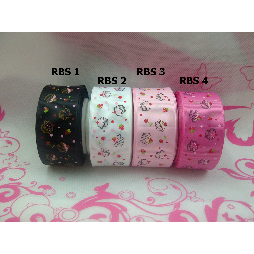 

[10 YARD] PITA GROSGRAIN MOTIF CUPCAKE SALE RBS 1,2,3,4