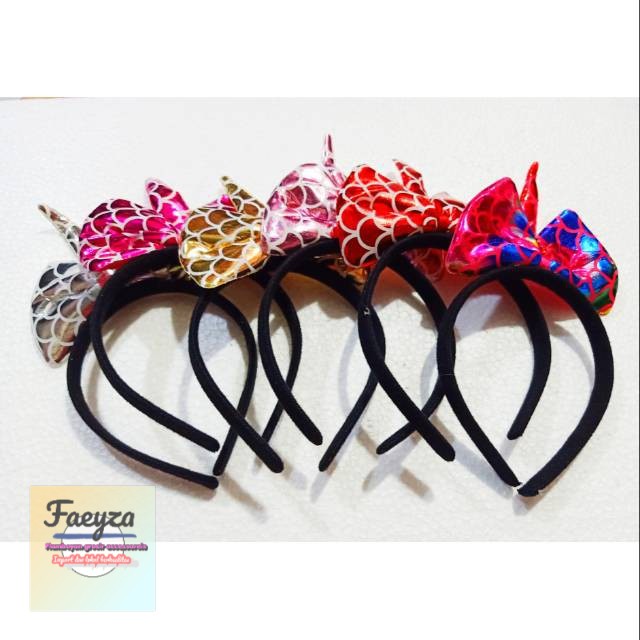 Bando pita tanduk kotak isi 6 pcs grosir