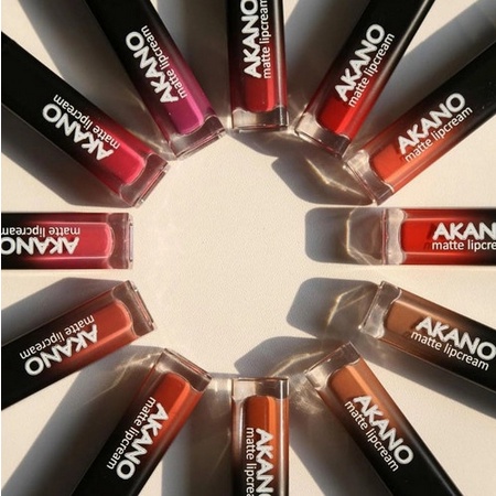 [ AURORA ] AKANO Matte Lipcream 4gr ~ Original 100%