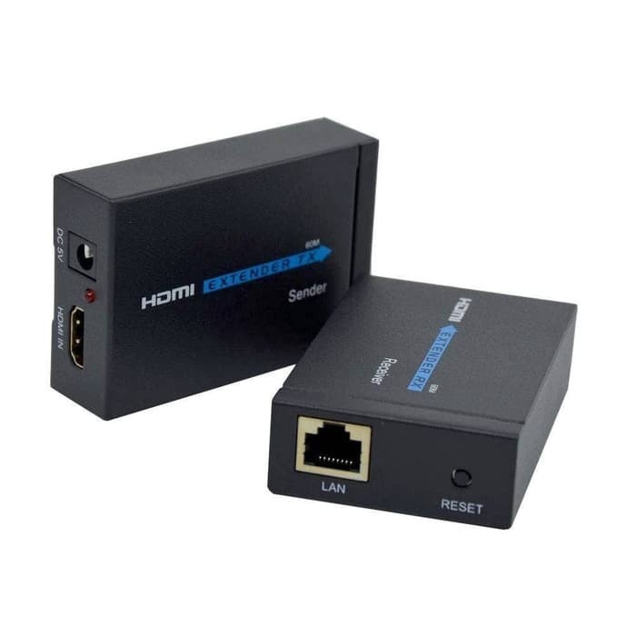 Jual HDMI Extender Box 60m / HDMI To Lan 60m Shopee Indonesia