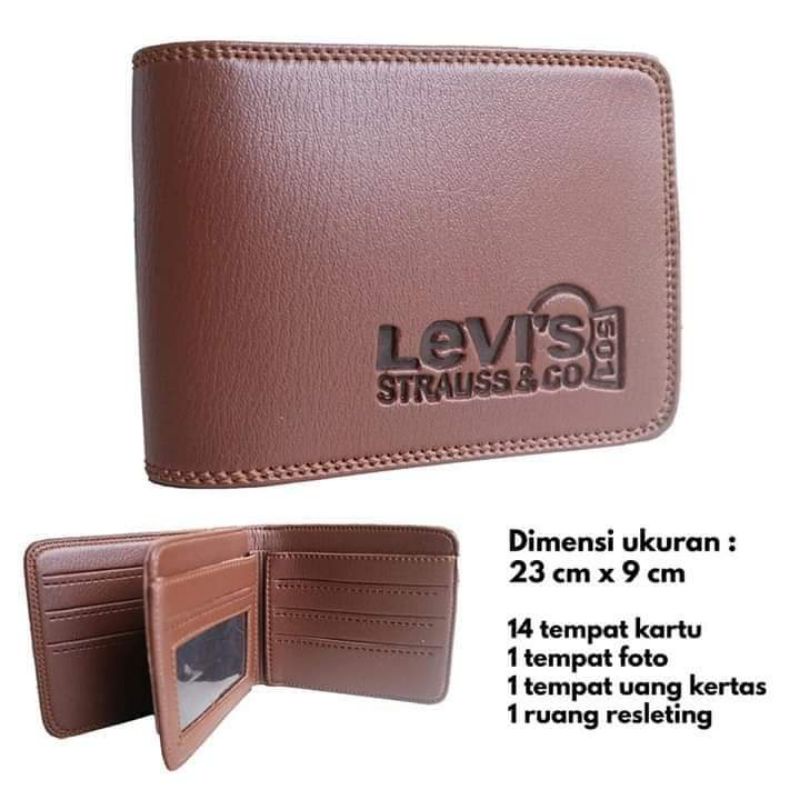 Dompet Lipat Kulit Cili 0262 || Dompet Lipat Pria Kulit Murah Meriah Kekinian &amp; Minimalis