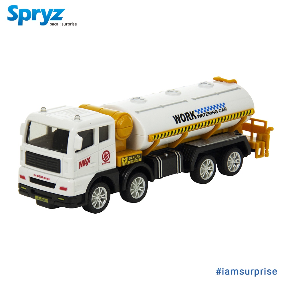 Spryz Construx 1:55 Truk Konstruksi Mainan Miniatur