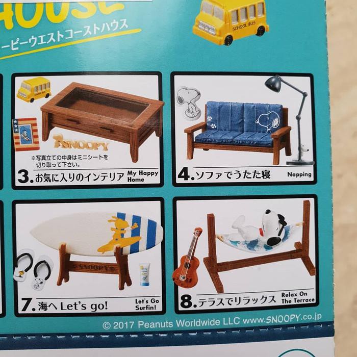 [mainan-hobi] Snoopy Rement Original Re-ment Snoopy