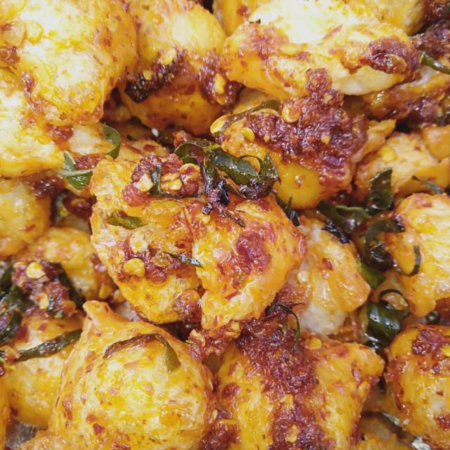 

Siomay mini kering kriuk