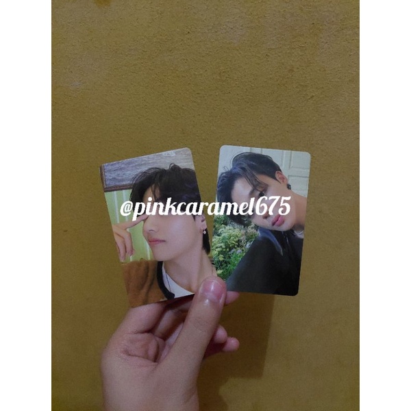 PHOTOCARD RANDOM BE ESSENTIAL JIMIN TAEHYUNG OFFICIAL