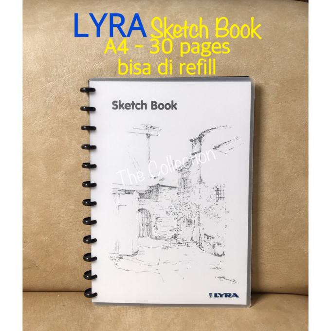 

Terbatas Atk0667Lr A4 Sketch Book Lyra 9210260 Buku Sketsa Gambar Bisa Refill Hemat