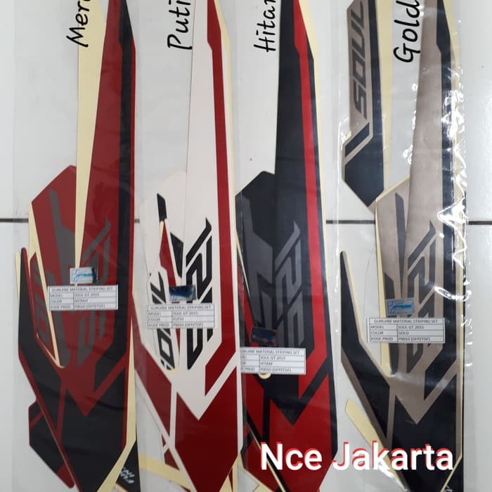 PROMO  STIKER STRIPING MIO SOUL GT TAHUN2015