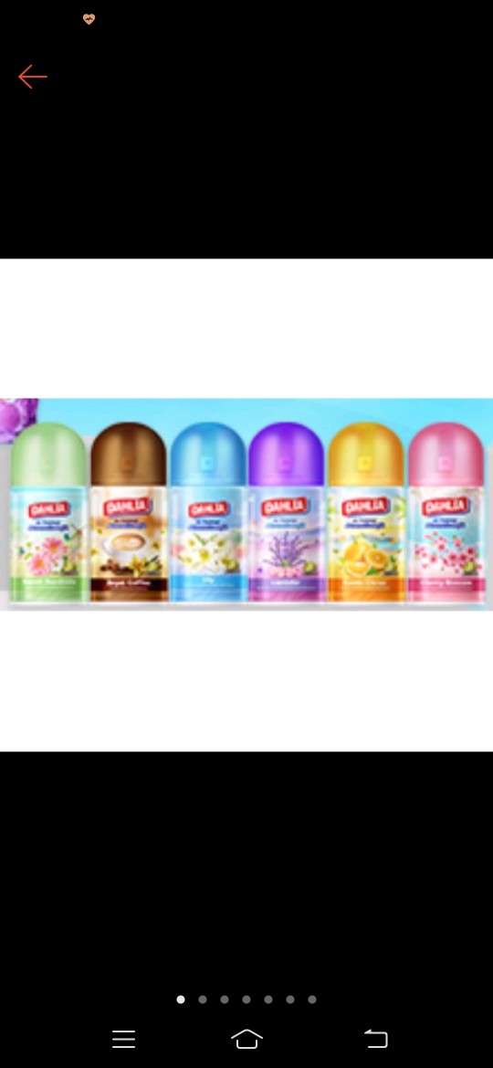 Dahlia Air Freshener Matic Refill F-607