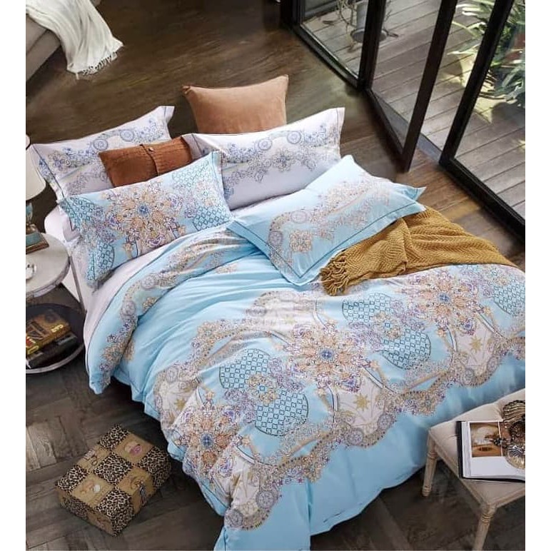 Sprei Katun Jepang Elegant Batik | Sprei Satin Jepang