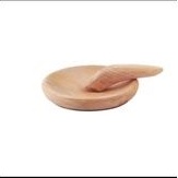 cobek ulekan kayu free ulekan (Besar)