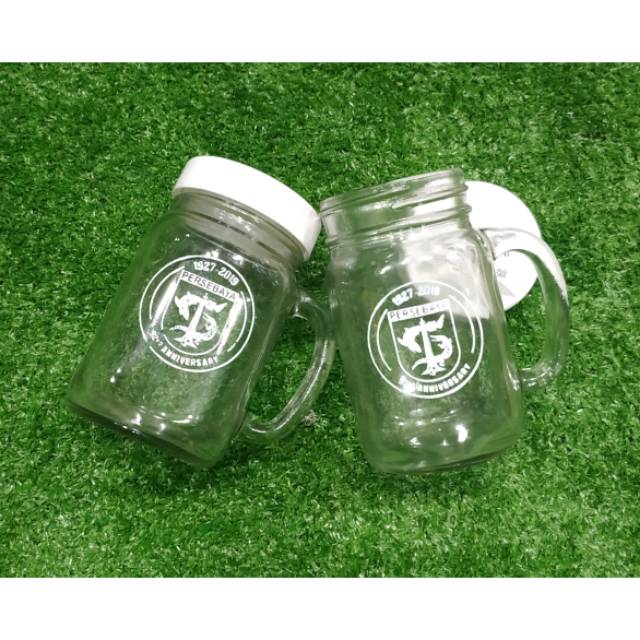 Mug kaca ( PERSEBAYA STORE )
