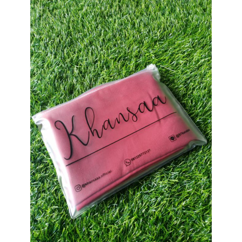 ZIPLOCK CUSTOM LOGO/ZIPPER KOSMETIK/ZIPPER BAG/POUCH CUSTOM/