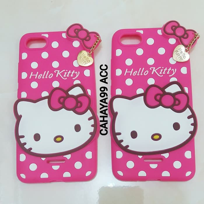 barokah case 3d hello kitty xiaomi redmi 6a karakter boneka softcase