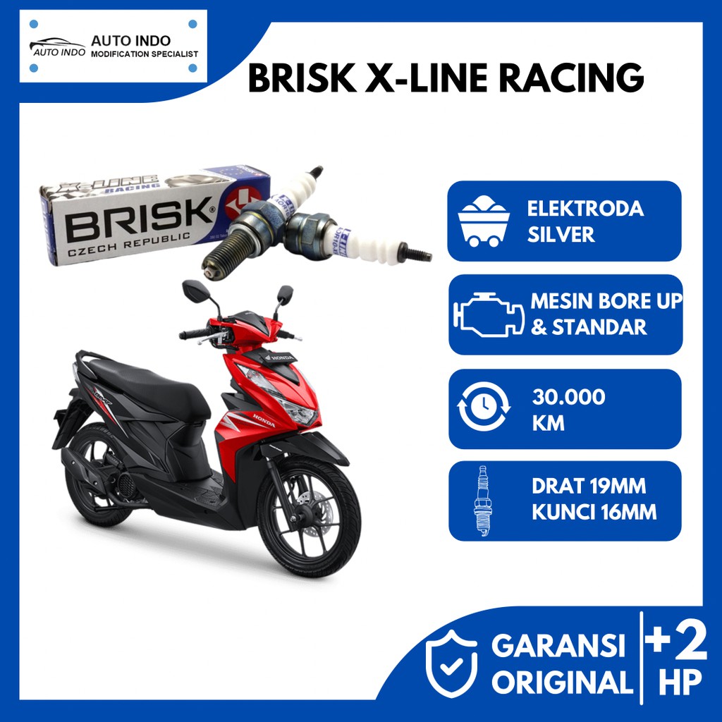 Harga Busi Beat FI Brisk Terbaru November 2021  BigGo Indonesia