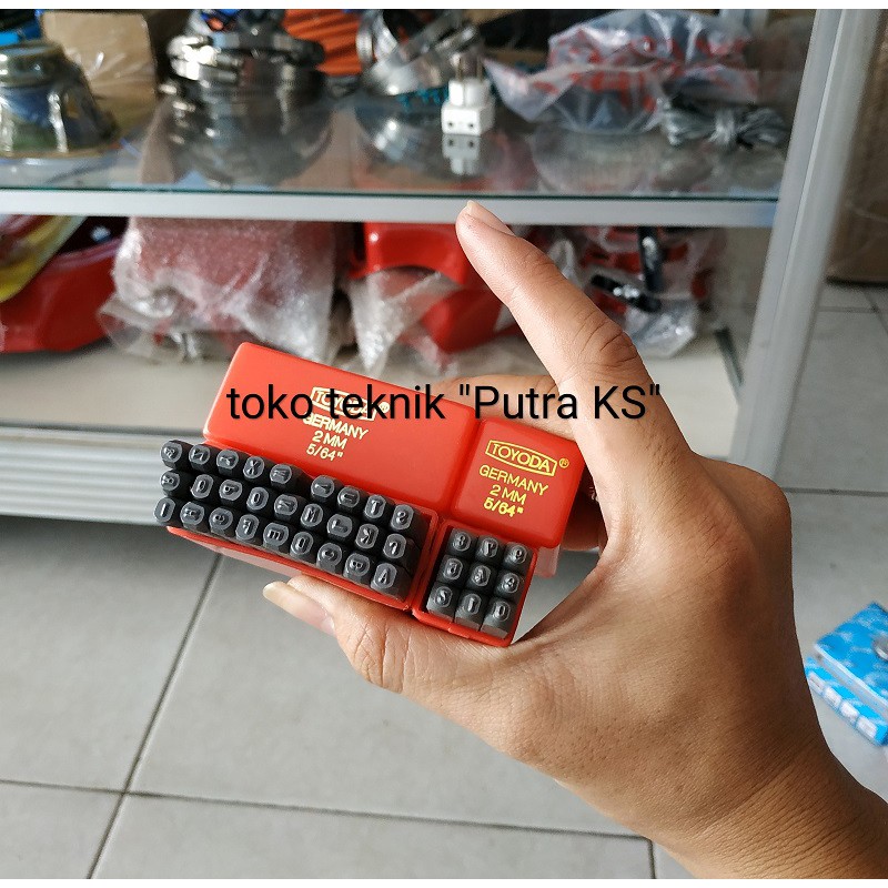 Paket Set Lengkap Alat Ketok Angka Dan Ketok Huruf Ukuran Mm Shopee