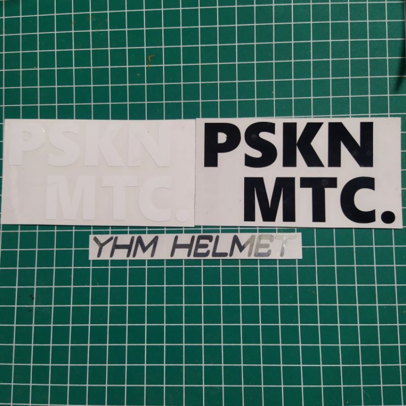 sticker pasukan matic sticker cutting pskn mtc