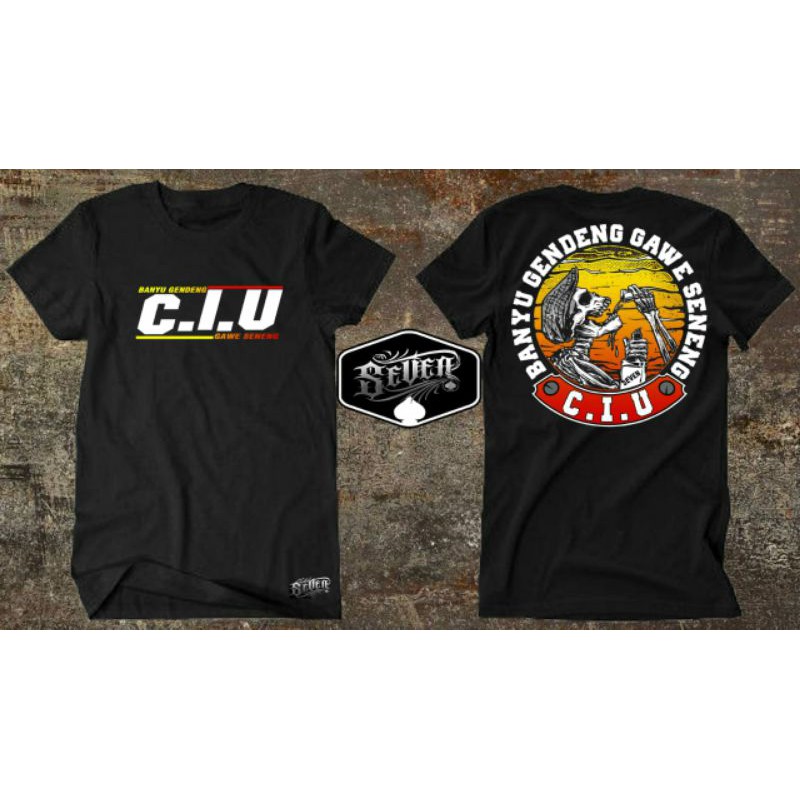 kaos distro cotton combed 24 s sablon plastisol