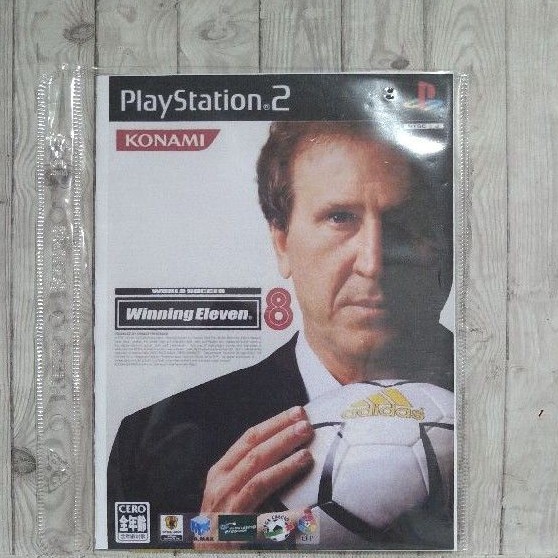 CD DVD KASET ORIGINAL PS2 WINNING ELEVEN 8 JPN Bahasa Jepang
