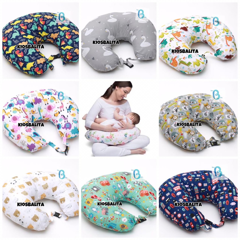 4in1 - JUMBO BANTAL MENYUSUI UKURAN BESAR / NURSING PILLOW / BANTAL ASI BABY / KASUR ALAS TENGKUREP