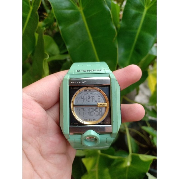 Jam Tangan ~ Gshock G-8100B Hijau Tosca