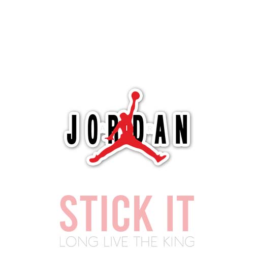 

Stiker Jordan Air sablon setrika DTF kaos baju sticker fashion 69