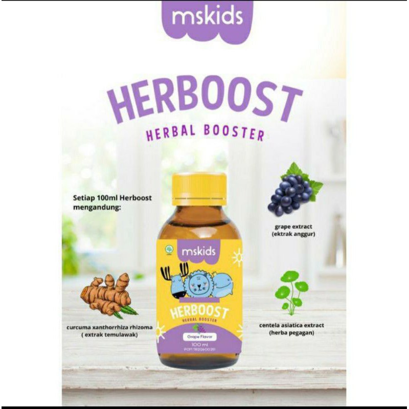 MS GLOW KIDS vitamin anak HERBOOST Hebal Booster by MS GLOW – MS Kids >>> top1shop >>> shopee.co.id