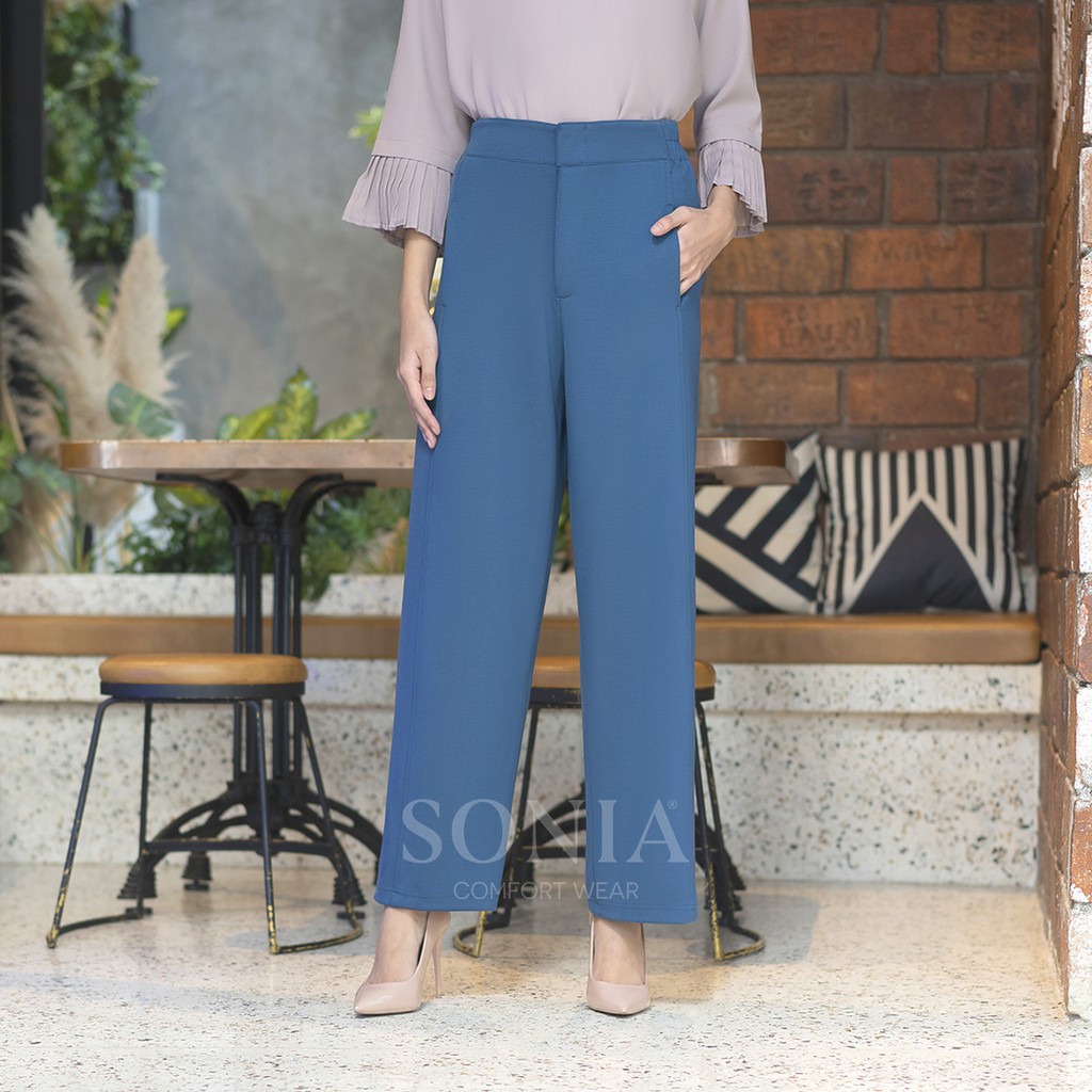 

Sonia - Emma Kulot / Kulot Katun Stretch by SONIA / C1658 Blue