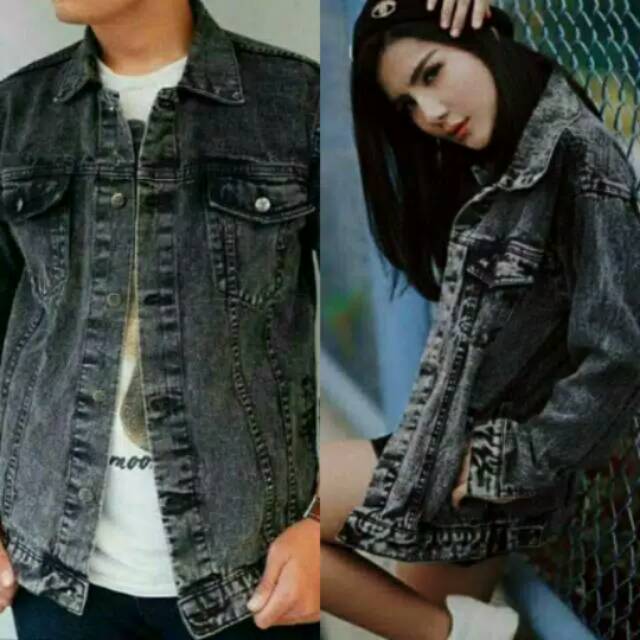 jaket denim couple