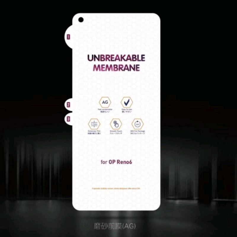 Realme GT Master Edition anti gores hydrogel matte screen protector