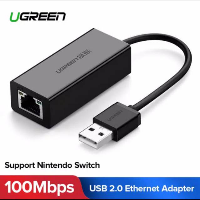 Ugreen Usb to Lan Rj45 Ethernet Gigabit Adapter Usb 3.0 2.0 Speed 100mbps 1000mbps Original