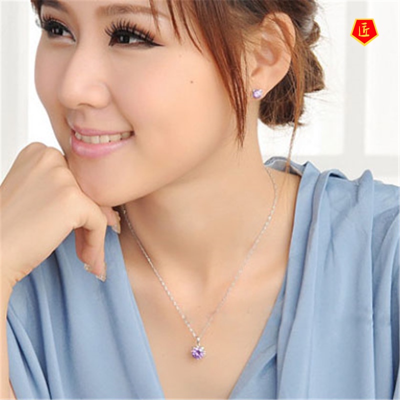 [Ready Stock]Cat Genie Silver Necklace Female Korean Cute Style