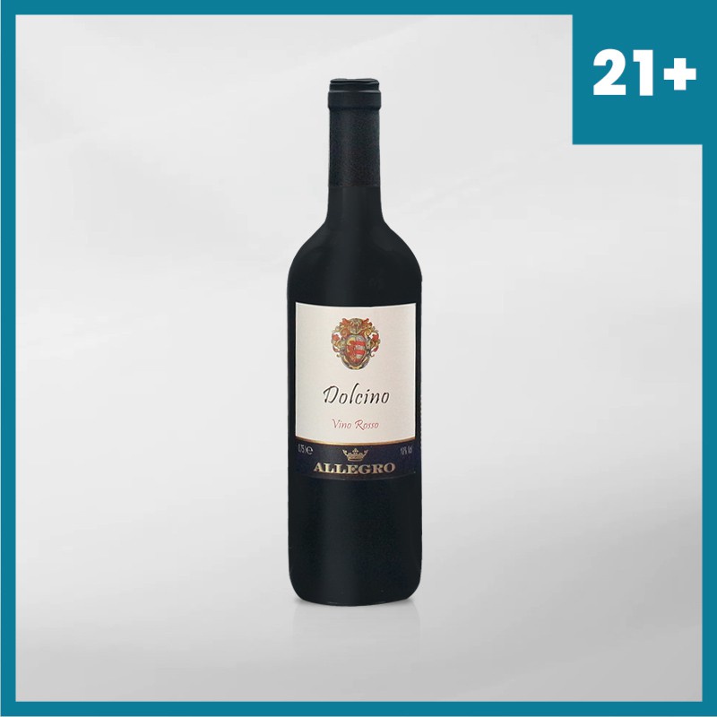 Allegro Dollcino Rosso 750 Ml ( Original &amp; Resmi By Vinyard )