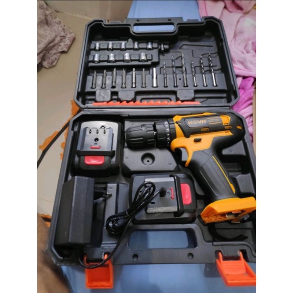 KOVA CORDLLES IMPACT DRILL 20V BOR BATERAI TEMBOK