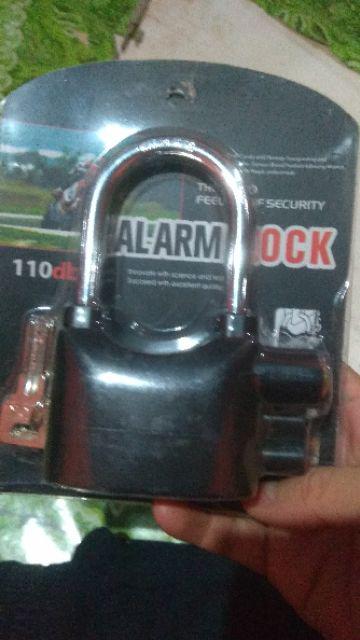 Gembok Alarm Lock