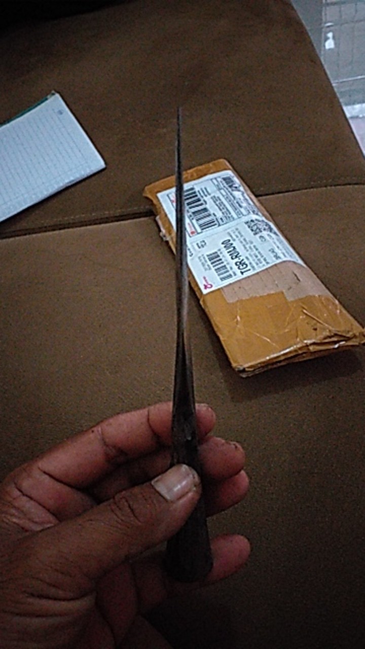 Pisau Pangot/pisau Raut Belah Bambu Dari Baja Per