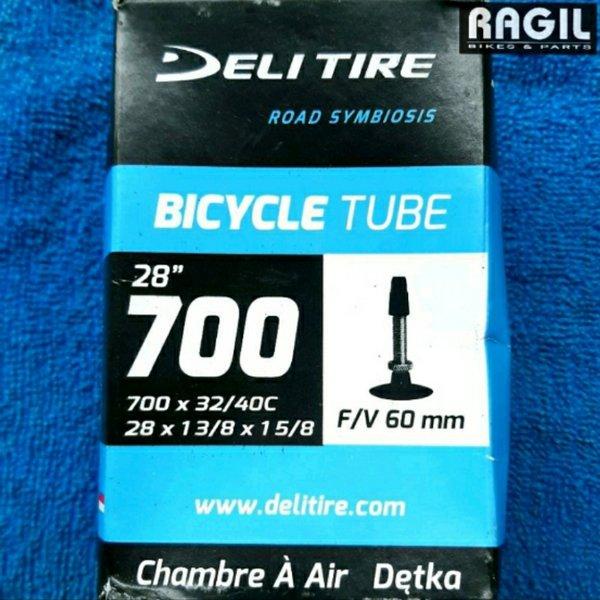 BAN DALAM SEPEDA 700 x 32C 35C 38C 40C DELI TIRE DOP PRESTA FV 60MM 60 MM 700x32C 700x35C 700x38C 70